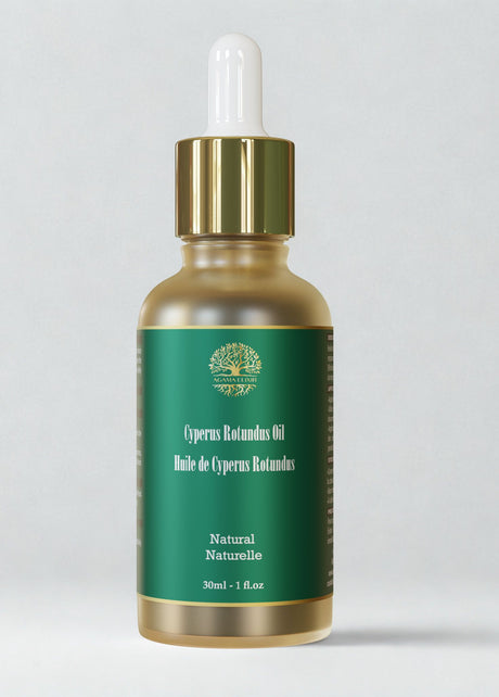 Pure Moroccan Cyperus Rotundus oil post hair removal that helps delay hair regrowth , leaving the skin feeling smooth 