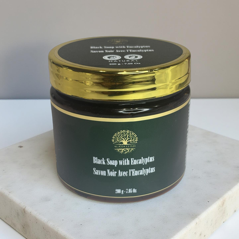 Black Soap with Eucalyptus