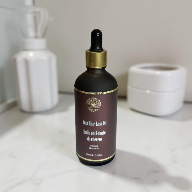 Huile anti-chute de cheveux