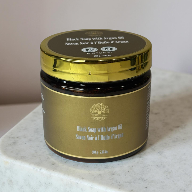 Savon noir à l'huile d'argan