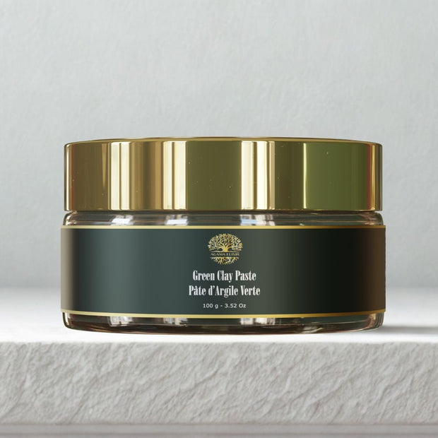 Natural Moroccan Green clay paste 