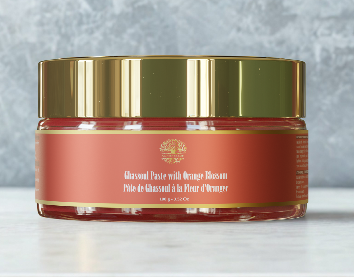 Ghassoul Paste with Orange Blossom