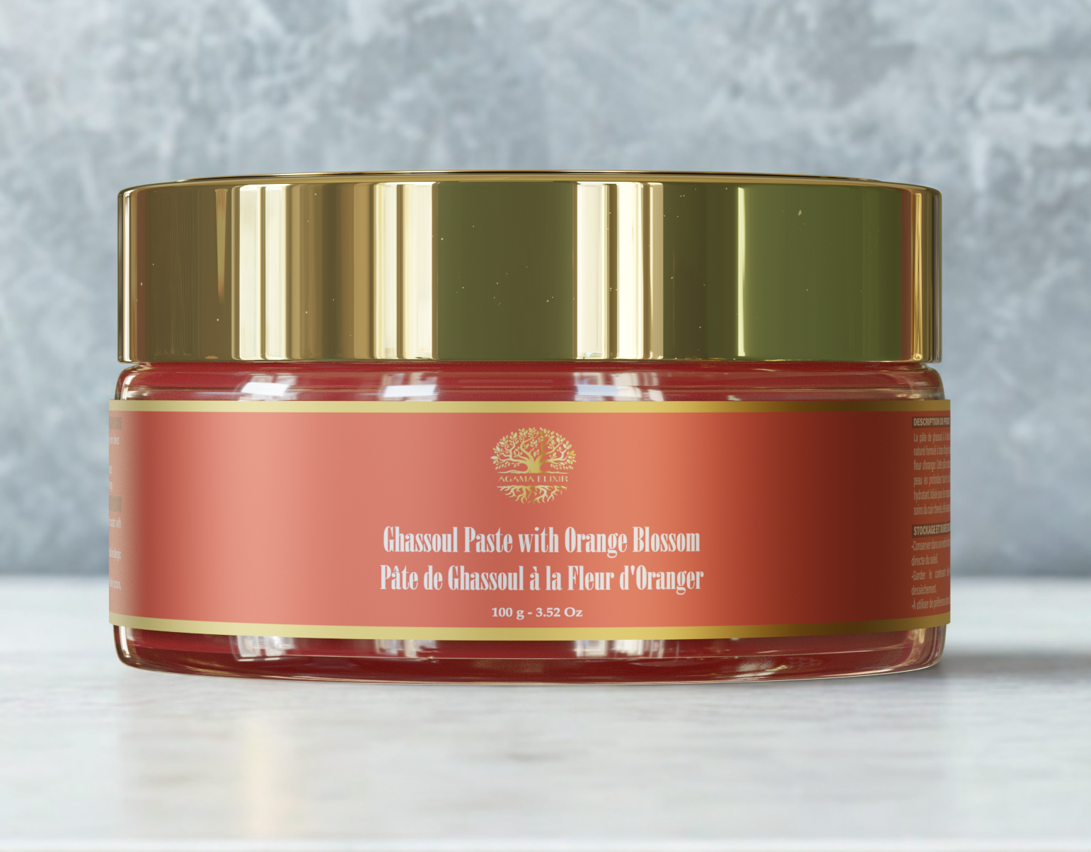 Ghassoul Paste with Orange Blossom