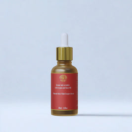 Natural Moroccan anti wrinkle serum with pure moroccan argan oil and rose oil 