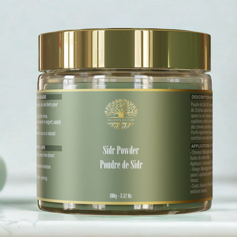 Natural Moroccan sidr powder for strong and long hair