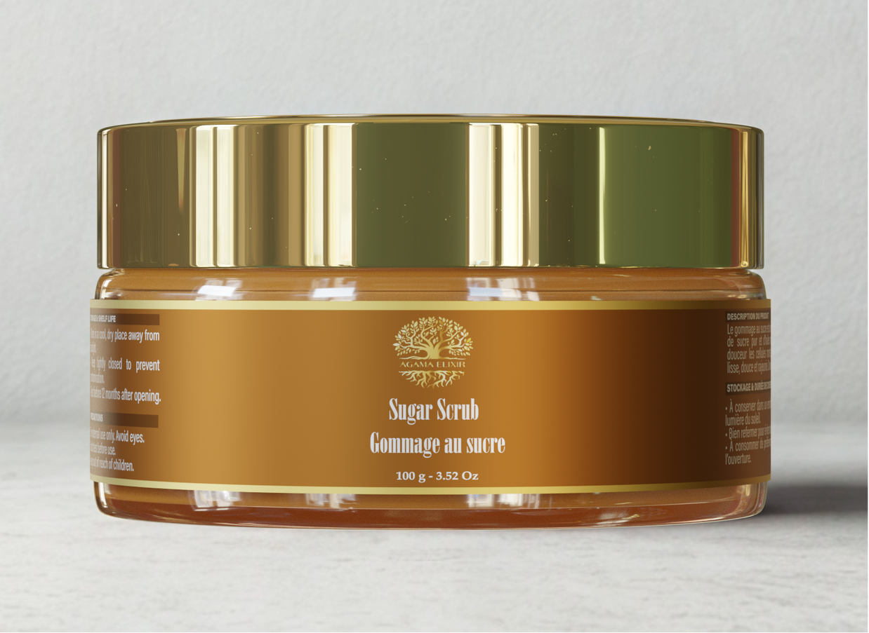 Gommage au sucre biologique