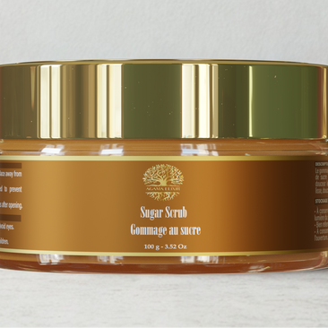 Gommage au sucre biologique