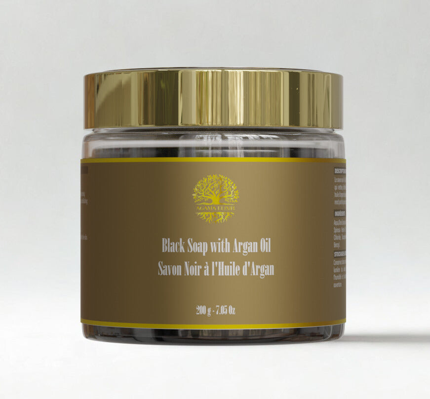 Black Soap with Argan Oil