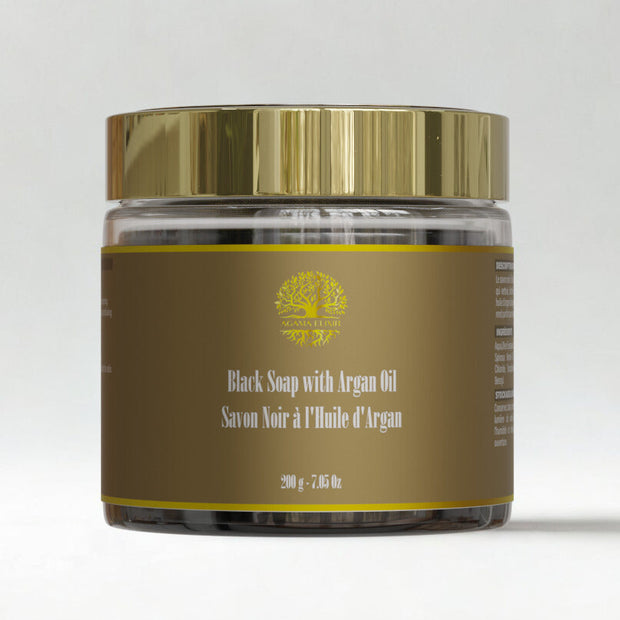 Black Soap with Argan Oil