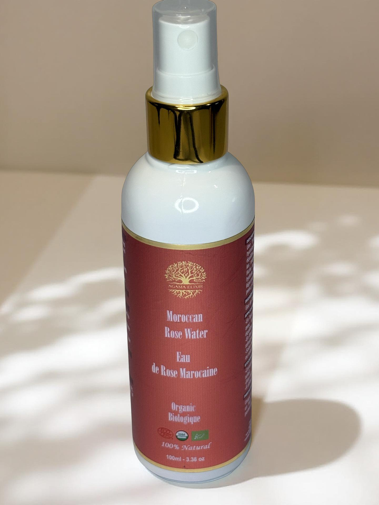 Rose Water-100% Organic