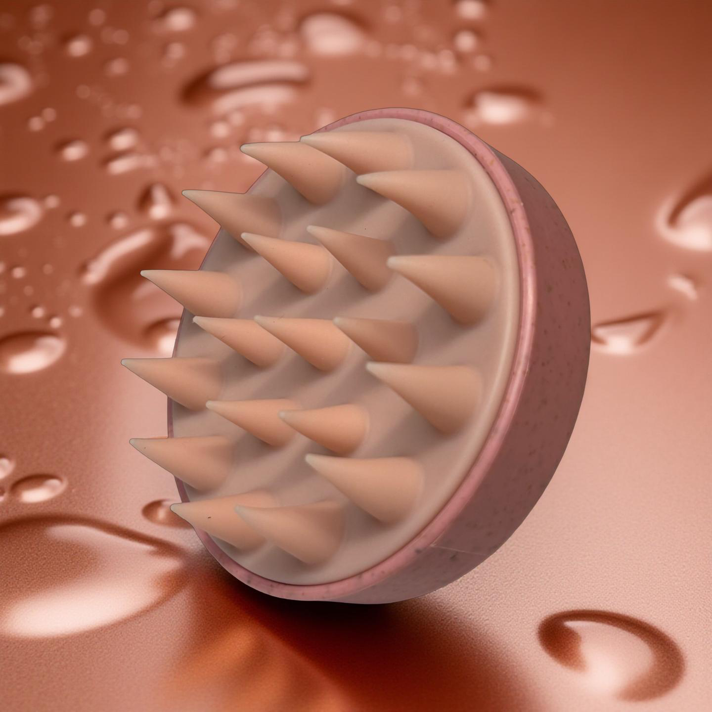 Masseur de cuir chevelu en silicone