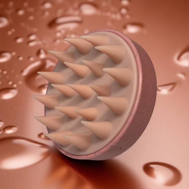 Masseur de cuir chevelu en silicone